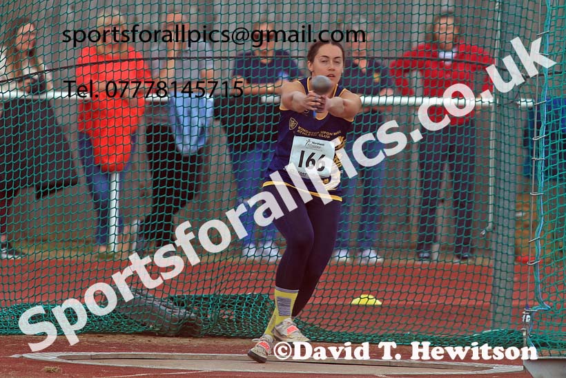 Senior Womens hammer, 2024 Northern Senior and Under-20s Track and Field Champs, Middlesbrough.  Photo: David T. Hewitson/Sports for All Pics